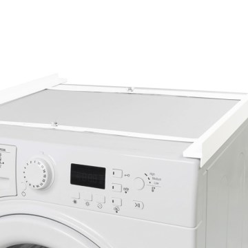 MK FLORIA Superior Tower Slim - tarpinė skalbimo mašinai ir džiovyklei, 66 cm, balta