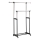 Mobili metalinė pakaba 170x142 cm juoda/blizgus chromas