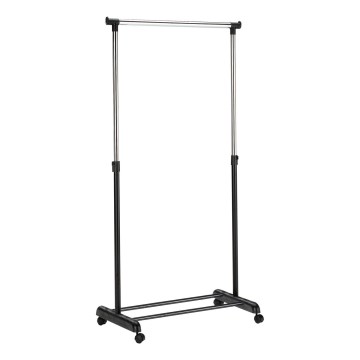 Mobili metalinė pakaba 170x88 cm juoda/blizgus chromas