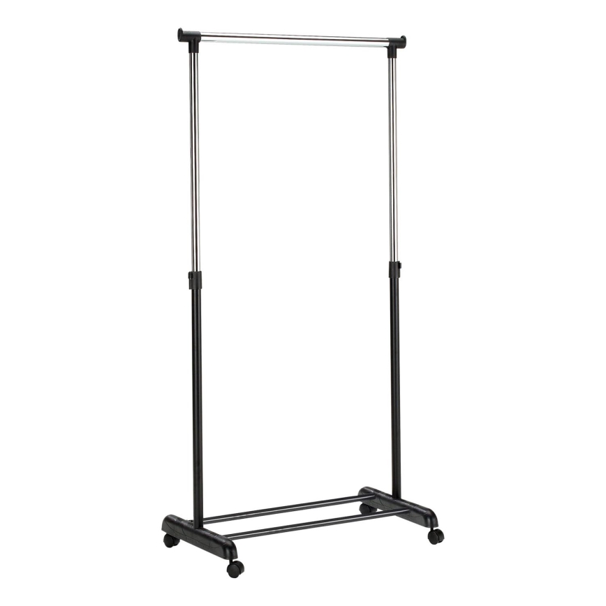 Mobili metalinė pakaba 170x88 cm juoda/blizgus chromas