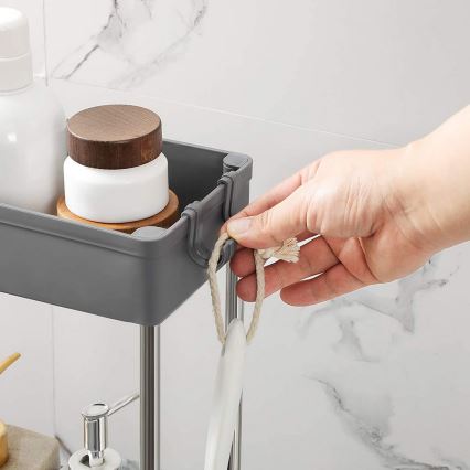 Mobilus laikymo vežimėlis MARGE, pilkas