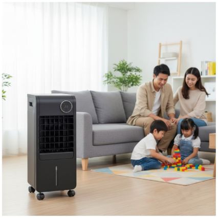 Mobilus oro vėsintuvas VIENTO COOL-R 65W/230V juodas + nuotolinis valdymas