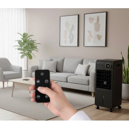Mobilus oro vėsintuvas VIENTO COOL-R 65W/230V juodas + nuotolinis valdymas
