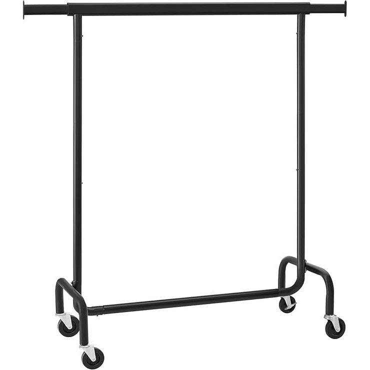 Mobilus rūbų stovas LINEA, juodas