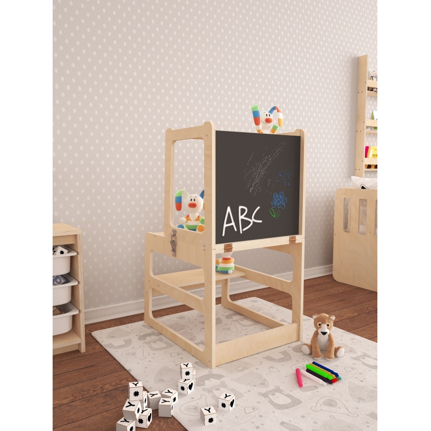 Mokomasis bokštelis su lenta DRAW 90x58,4 cm