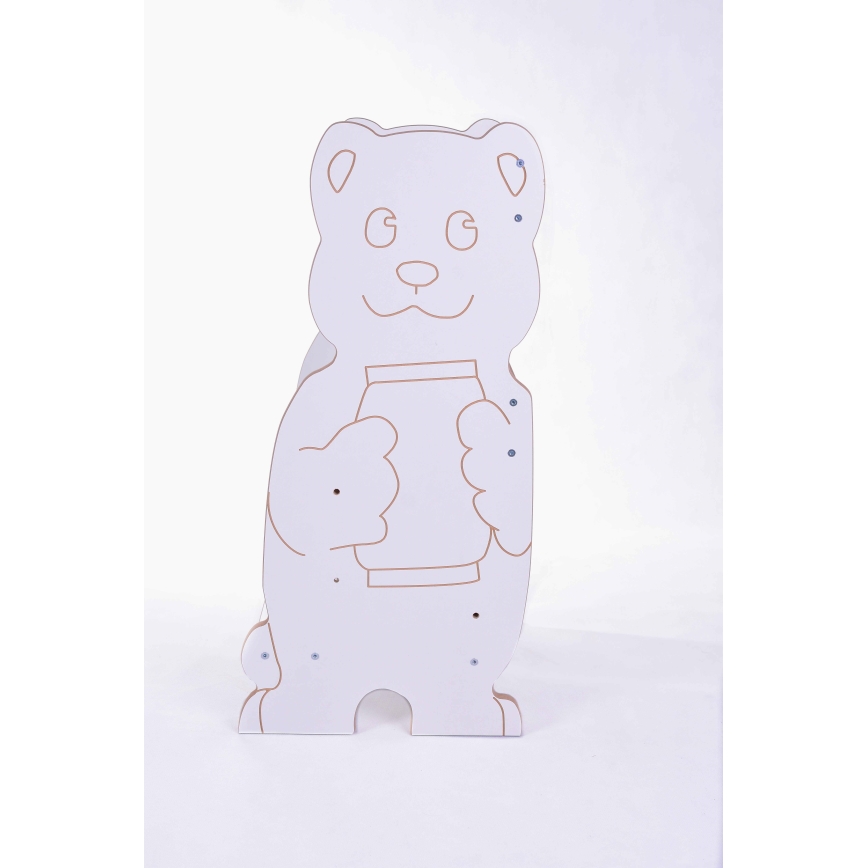 Mokymosi bokštelis BEAR baltas
