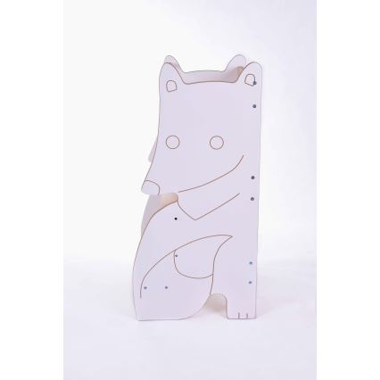 Mokymosi bokštas FOX baltas/klevas