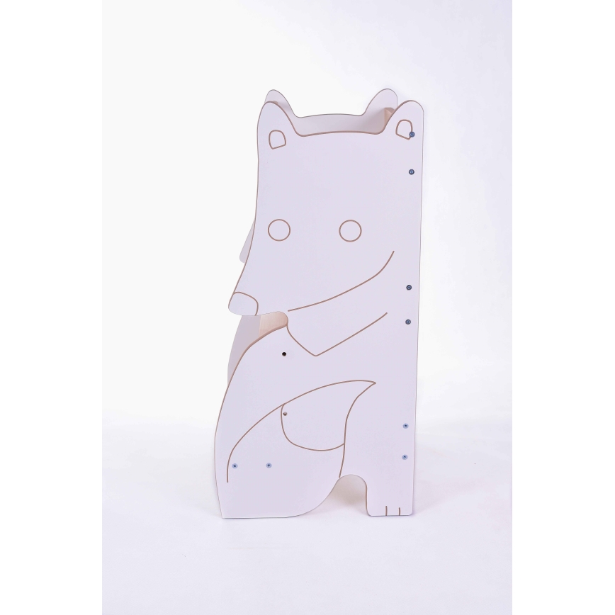 Mokymosi bokštas FOX baltas/klevas