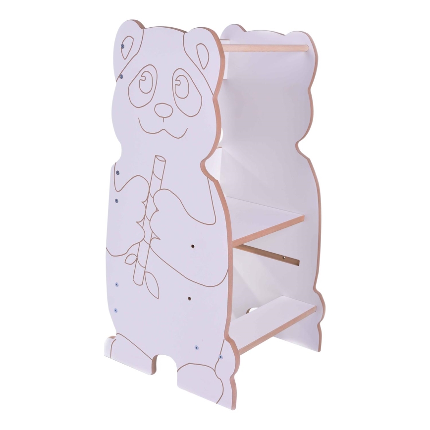 Mokymosi bokštelis PANDA baltas