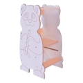 Mokymosi bokštelis PANDA baltas/klevas