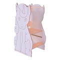 Mokymosi bokštelis UNICORN baltas/klevas