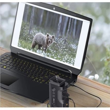 Monokuliaras su naktiniu matymu 6x25, 2000 mAh