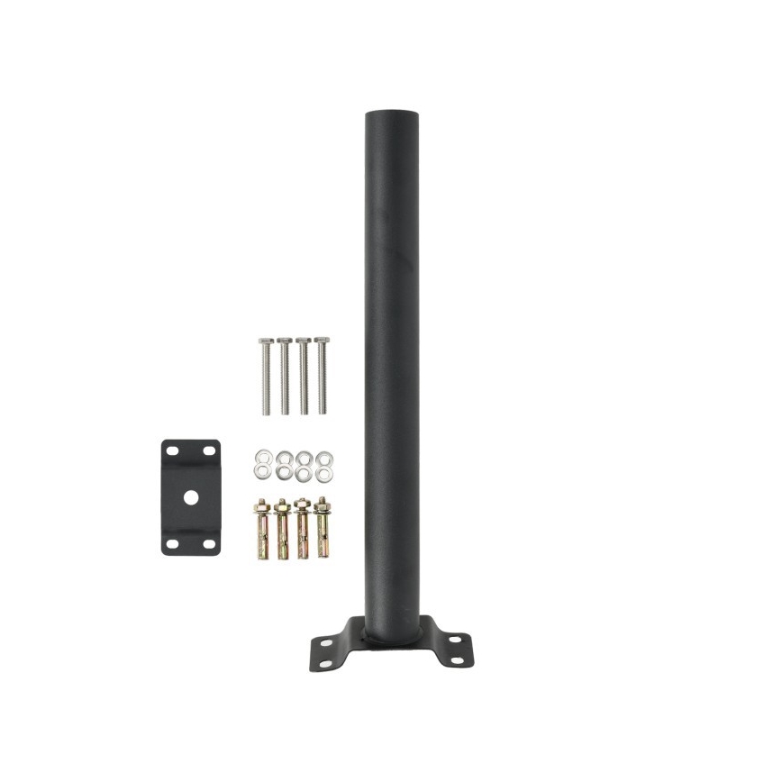 Montavimo laikiklis BASE lauko apšvietimui, Ø 48 mm, juodas