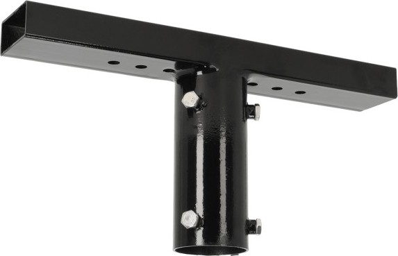 Montavimo laikiklis lauko apšvietimui BASE, skersmuo 60 mm, juodas