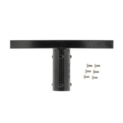 Montavimo laikiklis lauko apšvietimui BASE, skersmuo 60 mm, juodas