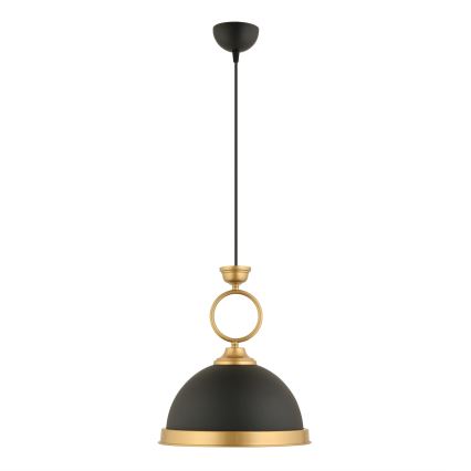 MONZA pakabinamas šviestuvas 1xE27/40W/230V skersmuo 30 cm juodas/bronzos