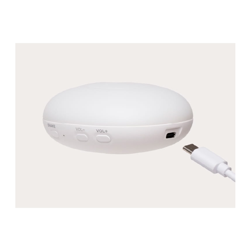 Moonie - migdomasis žaislas su melodija ir šviesa, ruoniukas, smėlio spalvos