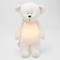 Moonie - Snuggle buddy su melodija ir šviesa meškiukas 2.0 cream
