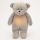 Moonie - Snuggle buddy su melodija ir šviesa meškiukas 2.0 organic pilka