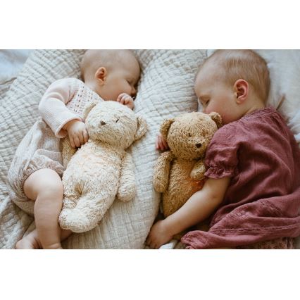 Moonie - Snuggle buddy su melodija ir šviesa meškiukas 2.0 organic polar