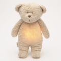 Moonie - Snuggle buddy su melodija ir šviesa meškiukas 2.0 organic Smėlis