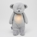 Moonie - Snuggle buddy su melodija ir šviesa meškiukas 2.0 sidabras