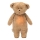 Moonie - Snuggle buddy su melodija ir šviesa meškiukas organic cappuccino natur