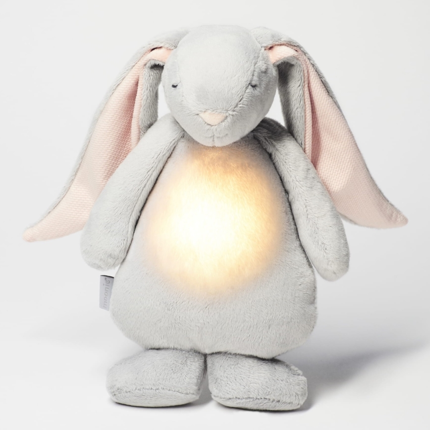 Moonie - Snuggle buddy su melodija ir šviesa zuikis 2.0 debetis