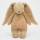 Moonie - Snuggle buddy su melodija ir šviesa zuikis 2.0 organic cappuccino