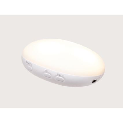 Moonie - Snuggle buddy su melodija ir šviesa zuikis 2.0 organic polar