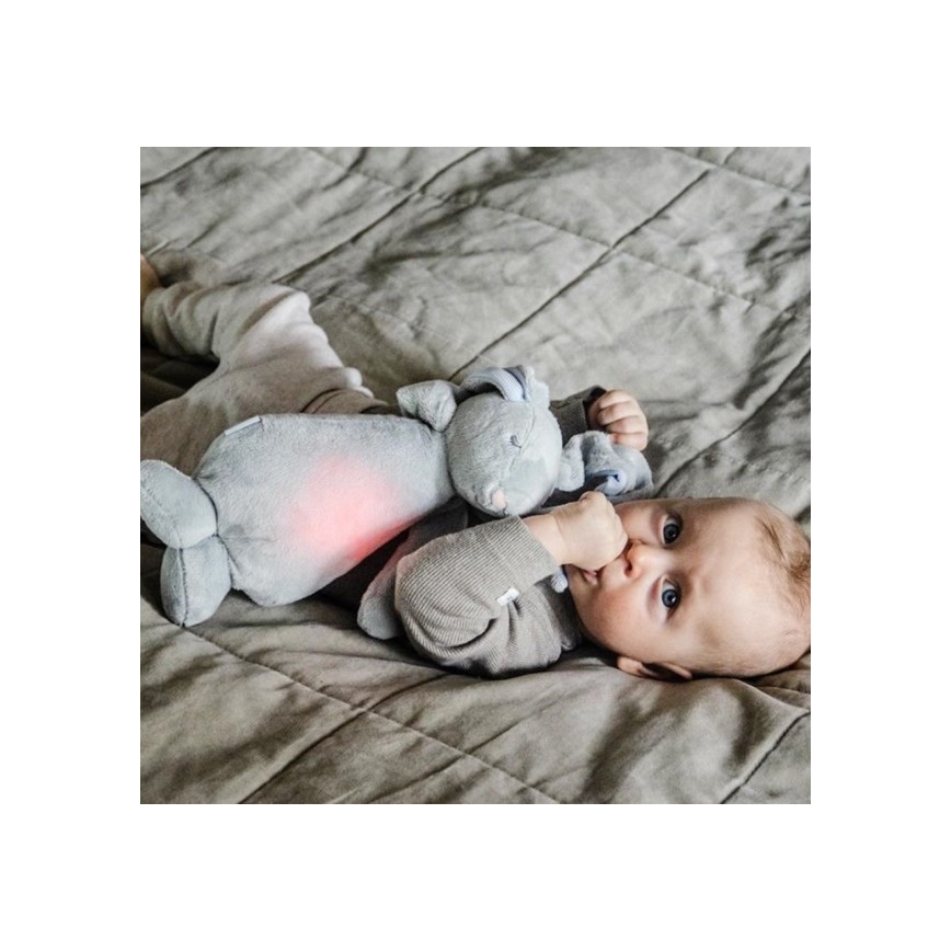 Moonie - Snuggle buddy su melodija ir šviesa zuikis sky