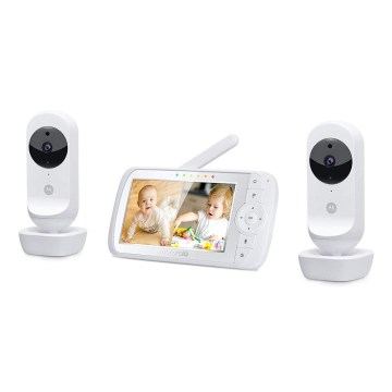 Motorola VM35-2 - Įkraunamas kūdikių monitorius su 2 kameromis, 2000 mAh