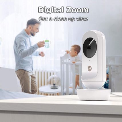Motorola VM35-2 - Įkraunamas kūdikių monitorius su 2 kameromis, 2000 mAh
