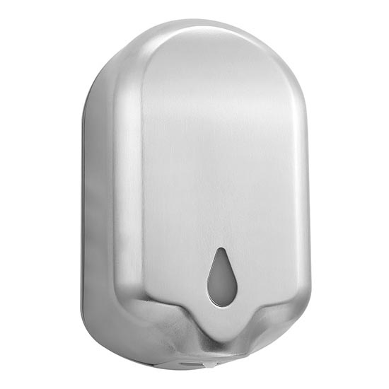 Muilo dozatorius 14x23,5 cm nerūdijančio plieno/sidabrinė/balta