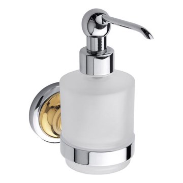 Muilo dozatorius 7,5x15 cm sidabrinis/auksinis