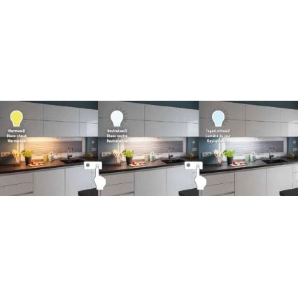 Müller-Licht - LED virtuvės šviestuvas, kabinamas po spintele su jutikliu CASSIA LED/8W/230V 3000/4000/6500K