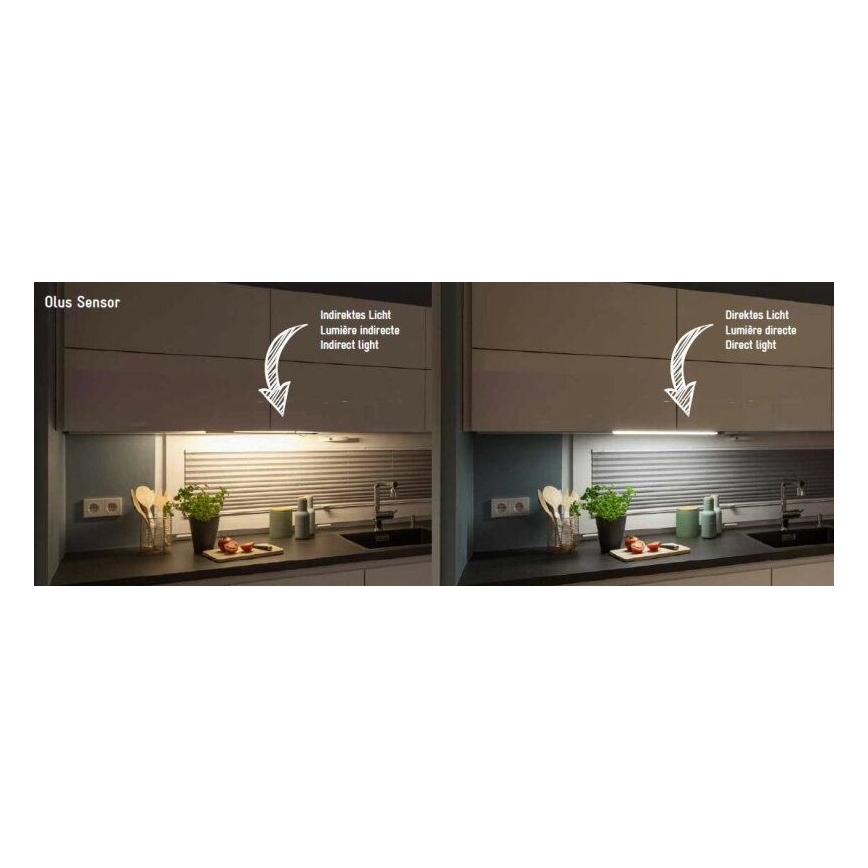 Müller-Licht - LED virtuvės šviestuvas, kabinamas po spintele su jutikliu OLUS LED/11W/230V 3000/4000K