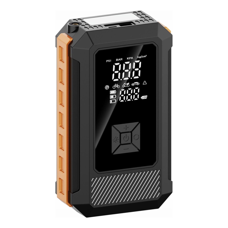 Multifunkcinis paleidimo įkroviklis su kompresoriumi 8000 mAh