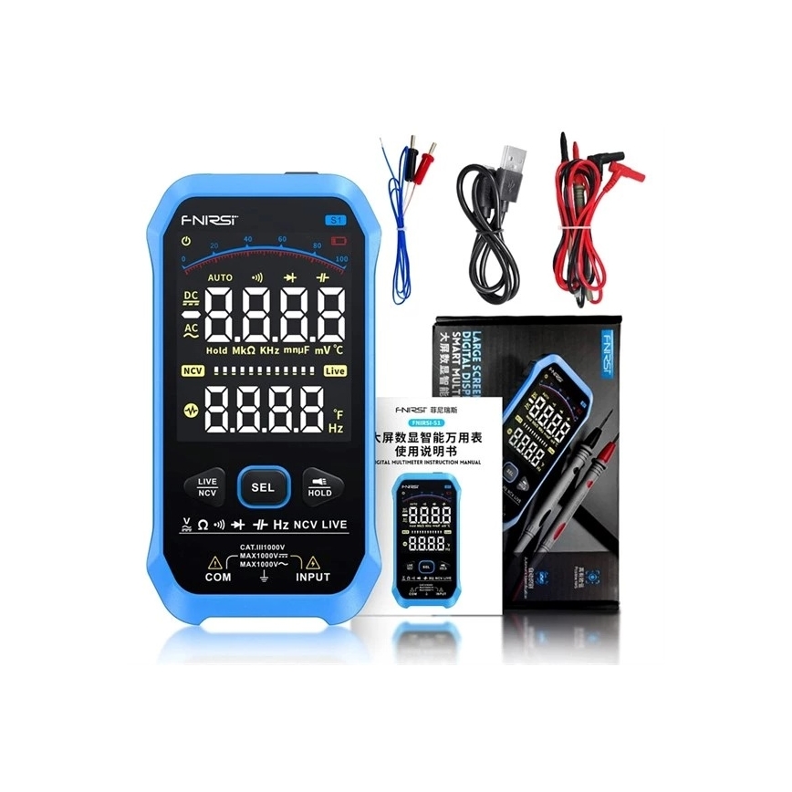 Multimetras 1000 mAh 5V