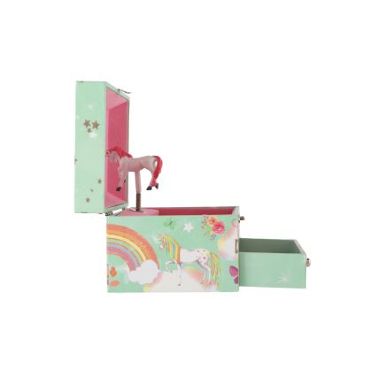 Muzikinė papuošalų dėžutė „Vienaragis”