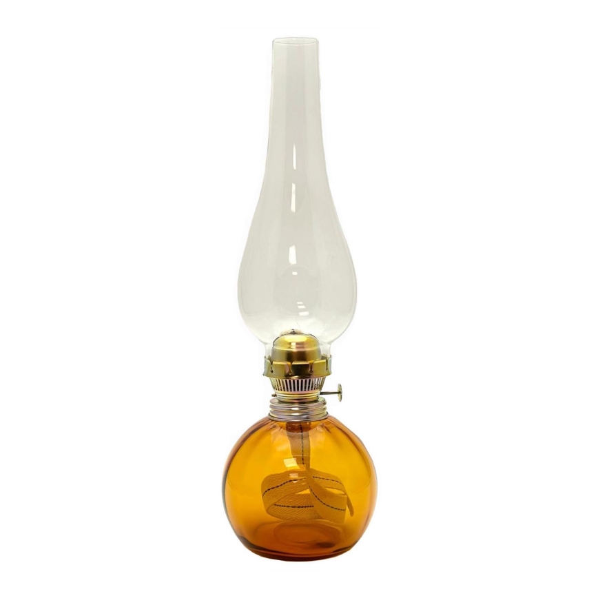 Naftinė lempa BASIC 38 cm gintaro spalvos