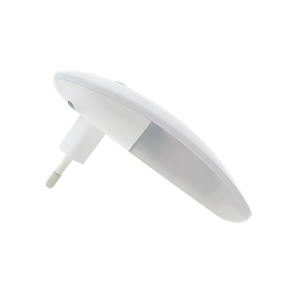 Naktinė LED lemputė su jutikliu LED/1W/230V balta