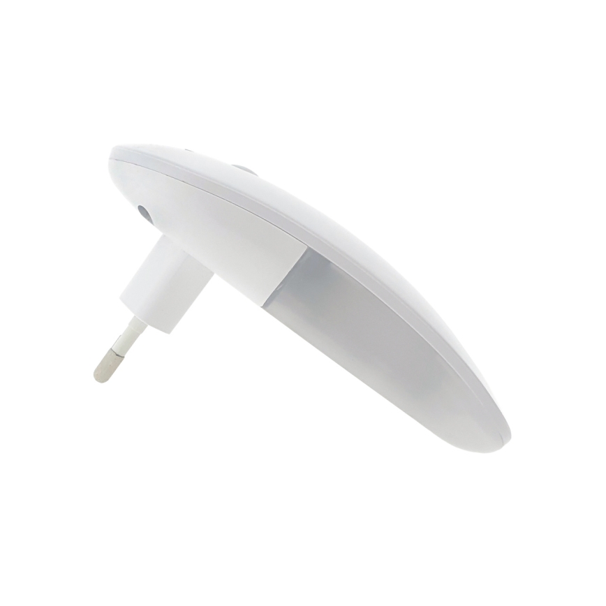 Naktinė LED lemputė su jutikliu LED/1W/230V balta