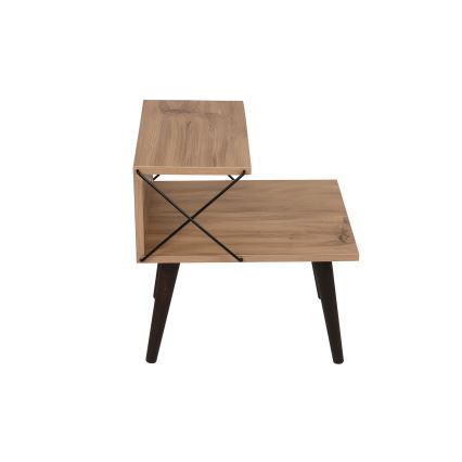 Naktinė spintelė CROSS 55x50 cm ruda