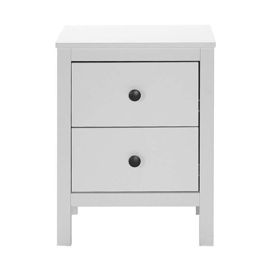 Naktinis staliukas 61x46 cm balta