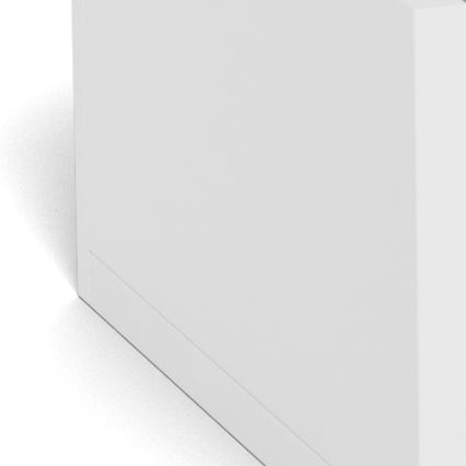 Naktinis staliukas AVA 40x32 cm baltas
