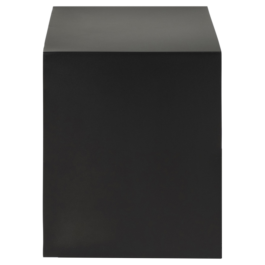 Naktinis staliukas BEKIM, montuojamas ant sienos, juodos spalvos
