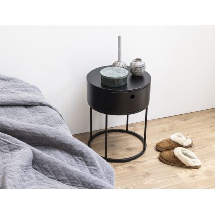 Naktinis staliukas COLUM juodas