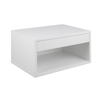 Naktinis staliukas LIGNE 50x35 cm, baltas