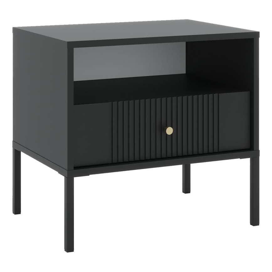 Naktinis staliukas LUE juodas